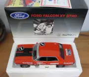 BIANTE AUTOart 1/18 FORD XY FALCON GTHO ALLAN MOFFAT 1972 BATHURST SIGNED COA