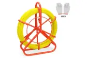 HORUSDY Fish Tape Puller Fiberglass 100M4.5MM Wire Cable Running Duct Rodder