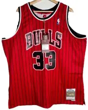 Scottie Pippen Chicago Bulls Jersey Mens M Mitchell & Ness Swingman NBA 1995-96