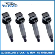 Set of 4 Ignition Coils for Toyota Echo Prius Hybrid Yaris NCP90 1NZ 2NZ 1999+ (for: Toyota)