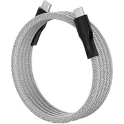 Valore CA-001 60W USB-C Cable - 1m - Grey Magnetic Self-Organizing [CA-001 ( Grey )]