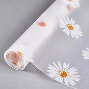 DULCE DOM 60cm x 500cm Drawer Liners Waterproof Non-Slip Shelf Liner BPA-Free Kitchen Cabinet Protector for Fridge, Sink & Office Anti-Adhesive Easy-Clean Surface Extra Thick Durable Home Office