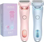 Proustore Razor, 2025 New Proustore Gilide 3.0 Razor for Women, 2-in-1 Women's Body Shaver, with Removable Head, Dual Head Wet & Dry (Mix,2 Pcs)