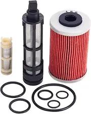 FHSJXR 90238015010 Oil Filter Service Repair Kit for 390 2014-2023/390 Adventure 2020/RC 390 R 2020/RC 390 2015-2017/RC 390 CUP 2016,Svartpilen 250 2020-2022/Vitpilen 401/Svartpilen 401 2018-2022