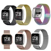 Fitbit Versa Lite Edition/Special Edition Magnetic Milanese Stainless Band Strap