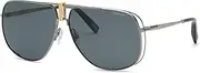 [Chopard] SUNGLASSES SCHG91V TOTAL SHINY RUTHENIUM 65/11/145 MENS, TOTAL SHINY RUTHENIUM, 65/11/145