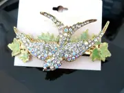 NEW KIRKS FOLLY GOLD BIRD OF PARADISE BARRETTE