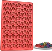 jamgeery Dog Molds for Treats | Portable Small Dog Treat Molds | Food Grade Muffin Pan, Washable Christmas Tree & Cupcake Baking Mold for Ganache, Jelly