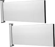 Cabilock Name Plate Holder for Office Door 2pcs Wall Nameplate Holders Slider Versatile Desk Sign Plaques for Hospital