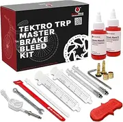 RSN Sports Master Bleed Kit for Tektro TRP Hydraulic Brakes with 120ml Mineral Oil and Tools