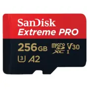 SanDisk 256GB MICRO SD Extreme Pro 4K UHD and Full HD Memory Card 200MB/s