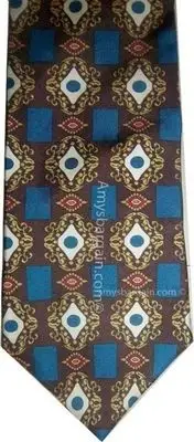 New 100 percent silk Tie Man's neck wear Made In USA Fashion tie