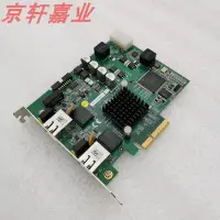 在飛比找Yahoo!奇摩拍賣優惠-原裝凌華圖像采集卡 PCIe-GIE62+ 網卡 2通道PC