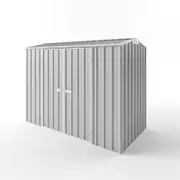 EnduraShed 3 x 1.5 x 2.27m Zincalume Tall Gable Roof Garden Shed