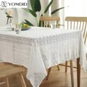 Vintage Table Cloth Decor Lace Tablecloth Jacquard Table Cover Party Home Decor
