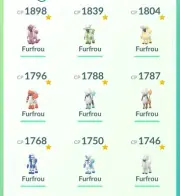 Pokemon Trade GO Furfrou 9 Forms - Kabuki, Pharaoh, Dandy, Matron Heart & more