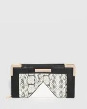 Multi Colour Luanna Geo Panel Wallet