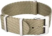 [About Time Co.] PREMIUM TUDOR NATO Strap Watch Band Style Twill Knit Woven 20mm