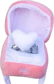 Plush Toy,Surprise Toys for Girls Plush - Fun Box Plush Toy Diamond Love Case Stuffed Pet Chew Toy, Love Diamond Design Strop-au