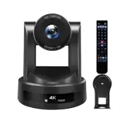 4K PTZ Camera,10X Optics Zoom, HDMI SDI USB and IP Streaming Output, for Chur...