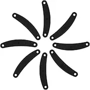 1 Set Cycling Mask Accessories Face Cover Nose Clip Nose Fixation Clips Nose Fixed Clips Covering Nose Clips Riding Mask Clip Nose Bridge Bracket Mask Nose Clips for Riding Black
