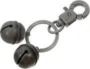 Kisangel Pet Bell Cat Bell Small Bells Dog Bell for Collar Bells for Cat Collars Cat Dog Collar Bells Hanging Jingling Bell Mini Bells Vintage Bells Dog Collar Decor Dog Bells Grey Brass