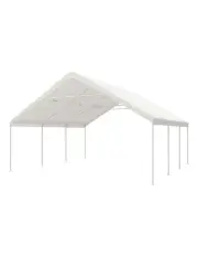 [Instahut] Carport Kits Steel Shelter 6x6m in White