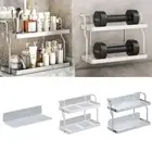 Multifunctional Kitchen Seasoning Rack Cosmetic Storage Rack Spice Jar Bottle