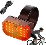 Yjkedfh Cycling Lights,Warning Cycling Lights Flashlight - 120 Degree Floodlight Coverage Sensing Dimming Riding Safety Equipment for Women Men Adults