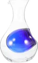 HEALEEP Elegant Glass Wine Decanter Fast Aeration Liquor Divider for Enhanced Lightweight and Convenient Pourer for Home Entertaining
