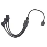 ARGB Splitter Cable with 3P Connector for 5050 3528 LED 1 to 3 Female 30cm 3 Set