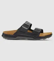 Birkenstock Arizona Waxy Leather Mens Slide