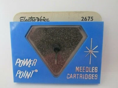 Vintage electro-Voice 2675 Sapphire Phonograph Record Player Album Stylus Needle