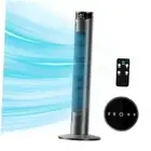 Tower Fan 37 Inch,24ft/s Velocity Quiet Oscillating Bladeless Fan 6 speeds