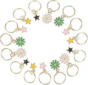 [CATIEBYE] Unique Dreadlock Decor 25pcs Hair Braid Accessories Hair Charms for Braids Jewels Diy Charms Braiding Jewelry