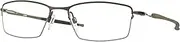 [Oakley] OX5113 Eyeglasses Bundle: OX 5113 511302 Lizard Pewter and Large Black leash Accessory kit, Lizard Pewter