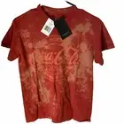 Womens Coca Cola Tshirt Red Tie Dye XS junk food clothing LA label NWT