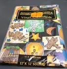 New In Package Seasonal Accents Halloween Vinyl Tablecloth 52 X 52 Square...