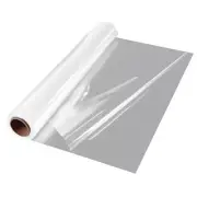 Clear Cellophane Wrap Roll 34In X Extra Wide Clear Wrapping 1187