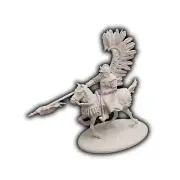 Polish Winged Hussar Knight Scale 1:16 Mod 3B Models Kits military DIY