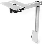 Removable Table Legs RV for Caravan Motorhome Yachts Travel Outdoor Camping, 360° Rotation Aluminum Alloy Laptop Table Leg Bracket, Folding Adjustable Height Easy to Install