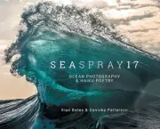 SeaSpray17: Ocean Photography & Haiku Poetry by Kian Bates (English) Hardcover B