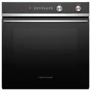 Fisher & Paykel 60cm Bulit - In Pyrolytic Oven - Black
