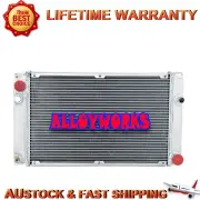 3 Rows Core Aluminium Radiator For PORSCHE 944 2.5L TURBO S2 3.0L 1985-1991 MT (for: Porsche)