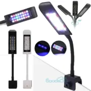 Mini Clip on Aquarium Light 10W Dimmable Small Fish Tank Light USB Moving Lamp