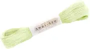 Olympus Sashiko Awai-IRO Sashiko Thread, Approx. 156.4 ft (40 m), Cotton, Lime Yellow