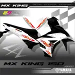 山葉 貼紙條紋摩托車雅馬哈 MX KING 150 FIRE HOTWHEELS VARIATION