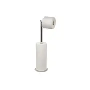 Joseph Joseph EasyStore Luxe 2in1 Toilet Roll Stand Stainless Steel 57cm Silver