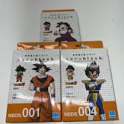 Dragonball Z Nanoblock Micro Sized Building Blocks Vegeta, Go Ku, Gozan Pack