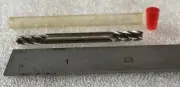 1/8" HSS 4 FLUTE DOUBLE END MILL, 3/16" SHANK, 1/4" FLUTE CENTER CUT, NEW